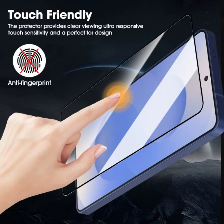 NNBILI 5 Stück Displayschutzfolien aus gehärtetem Glas für Samsung Galaxy S21 S22 S23 S24 S25 S26 Ultra, transparent und staubresistent - Bild 4