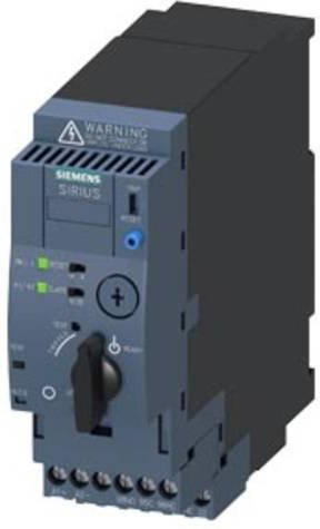 Siemens Direktstarter 3RA6120-1BB33 in Grau, Motorleistung 0.37kW bei 400V, Nennstrom 1.25A bei 690V - Bild 1