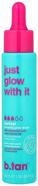 B.Tan Just Glow With It Selbstbräunende Tropfen, 40 ml, Öl - Bild 1