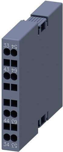 Siemens Hilfsschalterblock 3RH2921-2DA20 in Grau - Bild 1