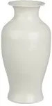 DECORIS Vase aus Eisen in Weiß, Durchmesser: 17 cm, Höhe: 33,5 cm - Bild 1