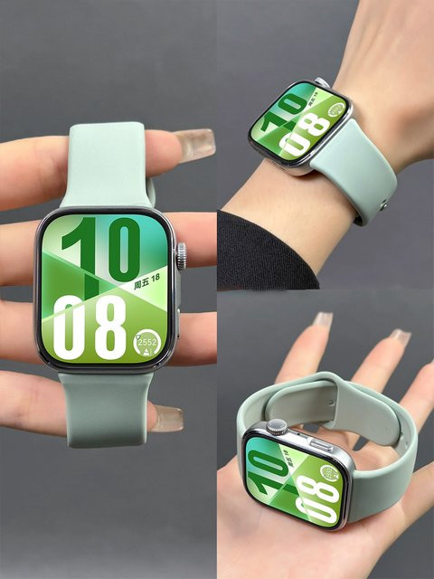 NEY Uhrenarmband Silikon, green, Huawei Watch Fit 4/4 Pro/Fit 3 - Bild 1