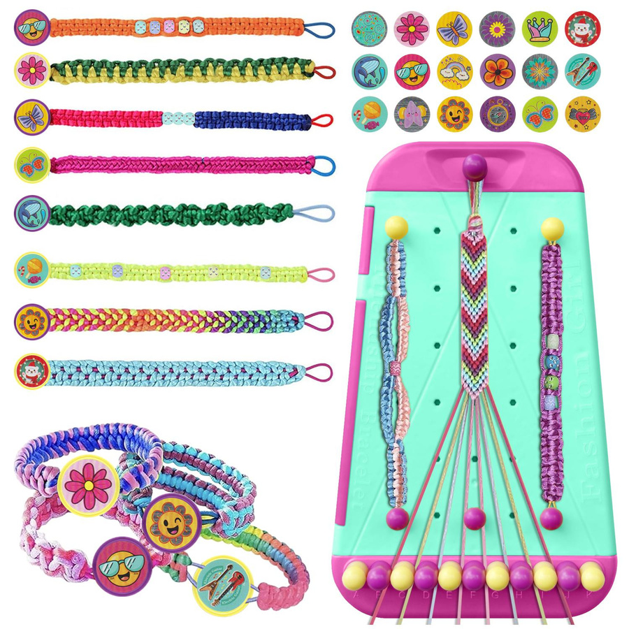 Yiran toy Reise-Bastelset Armband-Hersteller Schmuckherstellungs-Set für Mädchen 6-12 Jahre - Bild 2