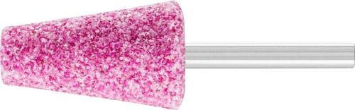 PFERD Schleifstift Kegel Ø 20 x 40 mm, Schaft-Ø 6 mm, A30 für Stahlguss, 50 Stück, Pink - Bild 1