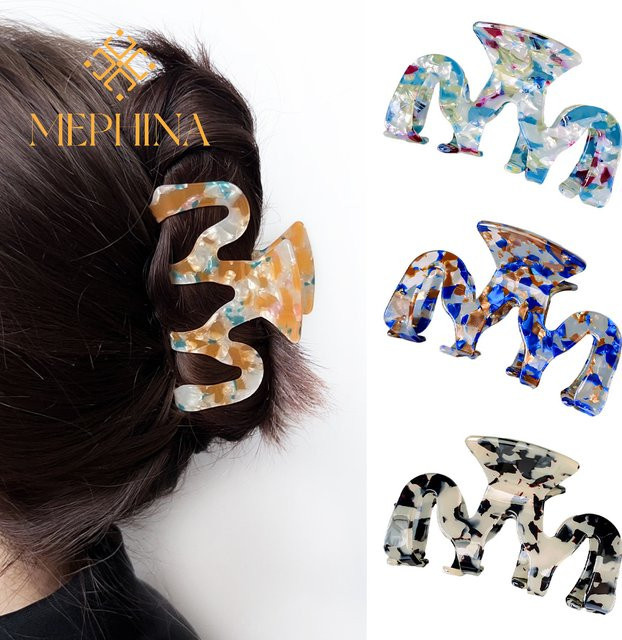 MEPHINA Haarklammern, floral, Damen - Bild 1