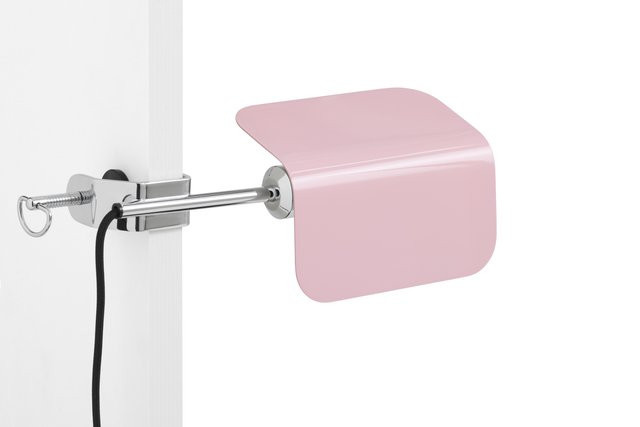 HAY Apex Clip Klemmleuchte aus Stahl in Chrom oder Rosa, verstellbar und omnidirektional - Bild 1