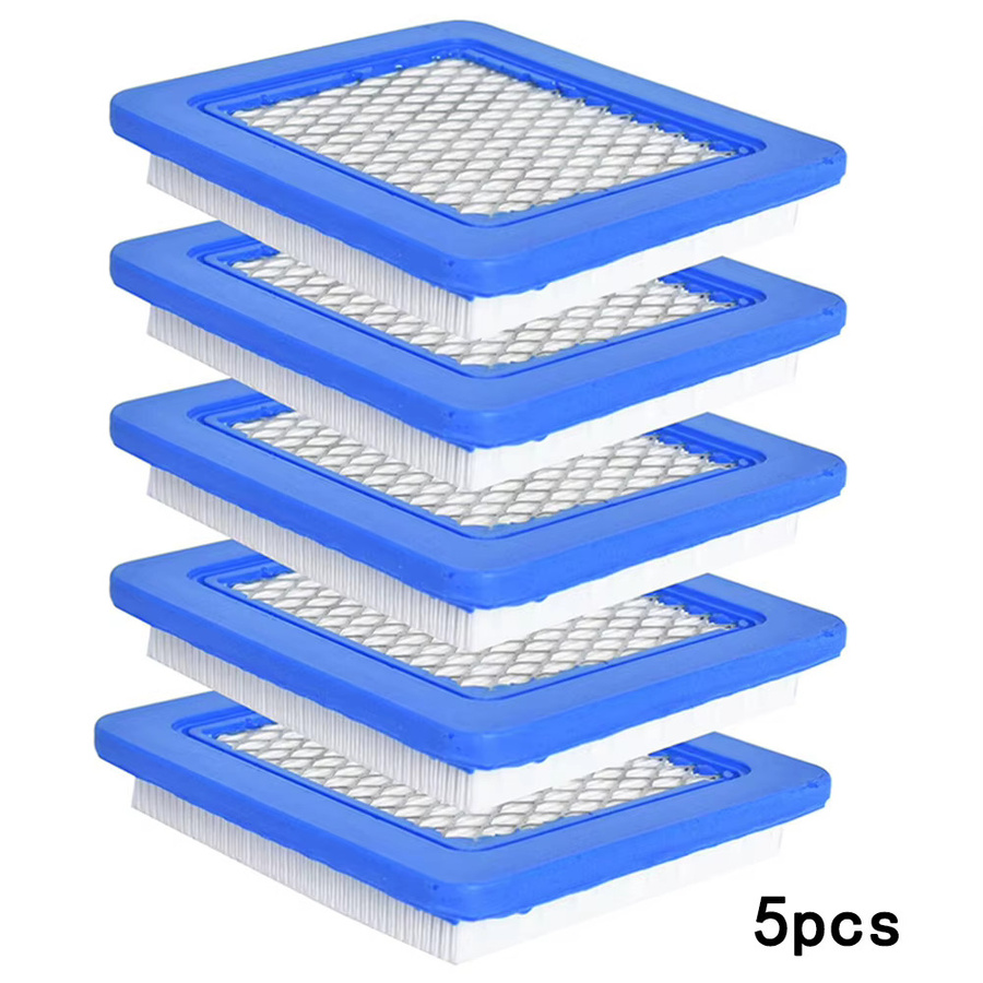 5er Set Rasenmäher-Luftfilter für Briggs & Stratton 491588 399959 491588 S zur Verbesserung der Motorleistung - Bild 2