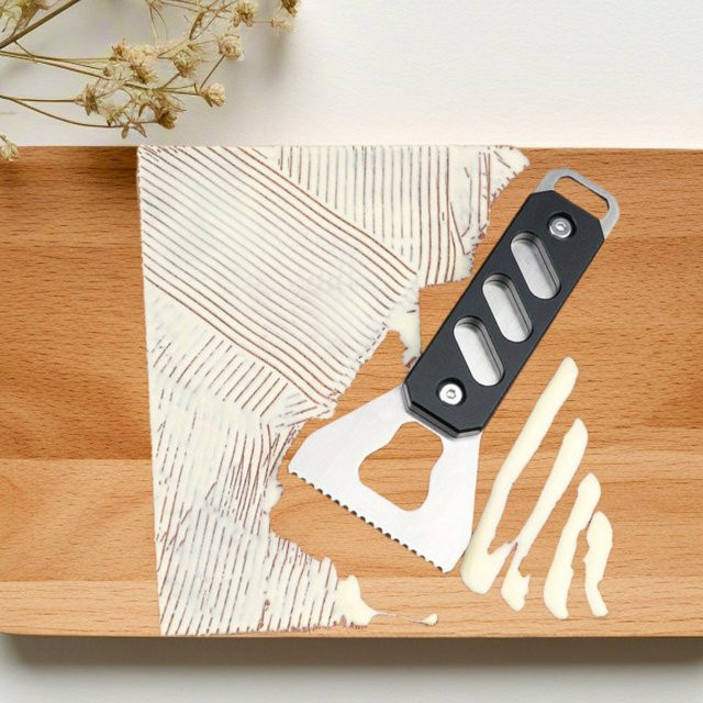 Wnew Kleberstreuer mit Aluminiumgriff in Silber für die Holzbearbeitung und Reparatur von Massivholz - Bild 1
