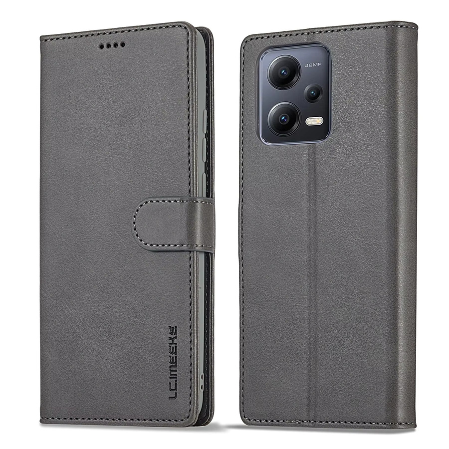 Business Leder Flip Handyhülle Wallet Cover für Xiaomi in Pink - Bild 3