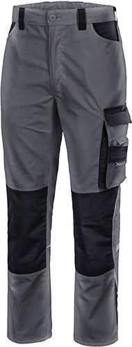 safety and more Berufshose EXTREME in Grau/Schwarz aus Polyester/Baumwolle in Größe XXXL - Bild 1
