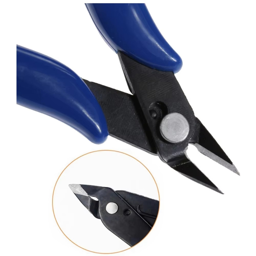 PLATO 170 Filament-Clipper Diagonalzange in Blau für 3D-Drucker und DIY-Elektronik-Projekte - Bild 3