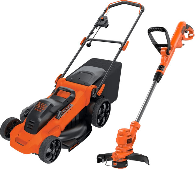 BLACK+DECKER Rasentrimmer Set LM2000-QS und BESTA525-QS mit Akku - Bild 1