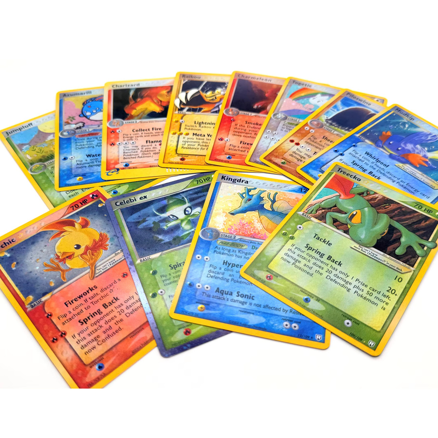 Bandai Pokemon Proxy-Karten Vintage Holo, 12-teiliges Set, bunt - Bild 3