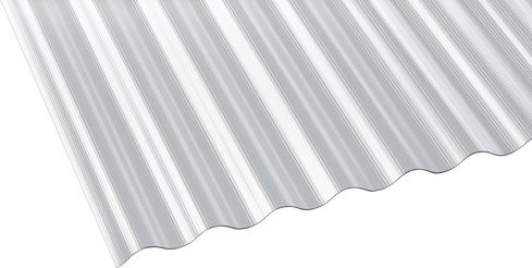 GUTTA Dachplatte aus transparentem Polycarbonat mit einer Stärke von 1,4 mm - Bild 1