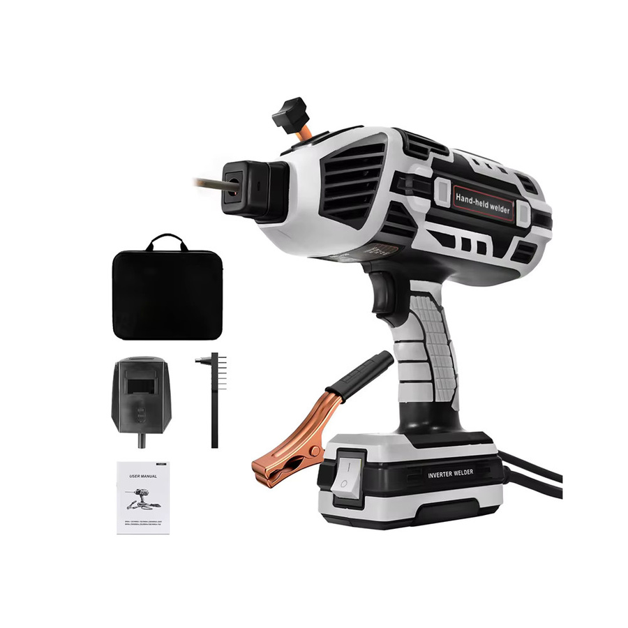 Podofo Handgeführte Schweißmaschine 120A Tragbarer IGBT-Inverter Mini-Lichtbogenschweißer mit 5-stufig einstellbarem MMA-Stabschweißgerät-Set, Hot-Start-Funktion und Überhitzungsschutz - Bild 8