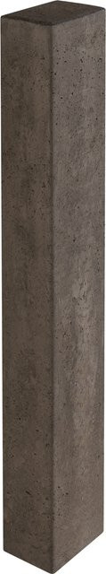DIEPHAUS Rechteck-Palisade in Anthrazit, B/T/H: 12 x 16,5 x 120 cm - Bild 1