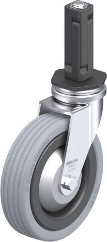 Blickle LRA-VPA 100G-FA-EV02 Lenkrolle in Schwarz und Grau mit 100 mm Rad-Durchmesser und 70 kg Tragfähigkeit - Bild 1