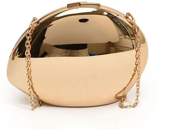 SMHXIANGQIANJIN Clutch Tasche, Muschelform, Gold, Damen - Bild 1