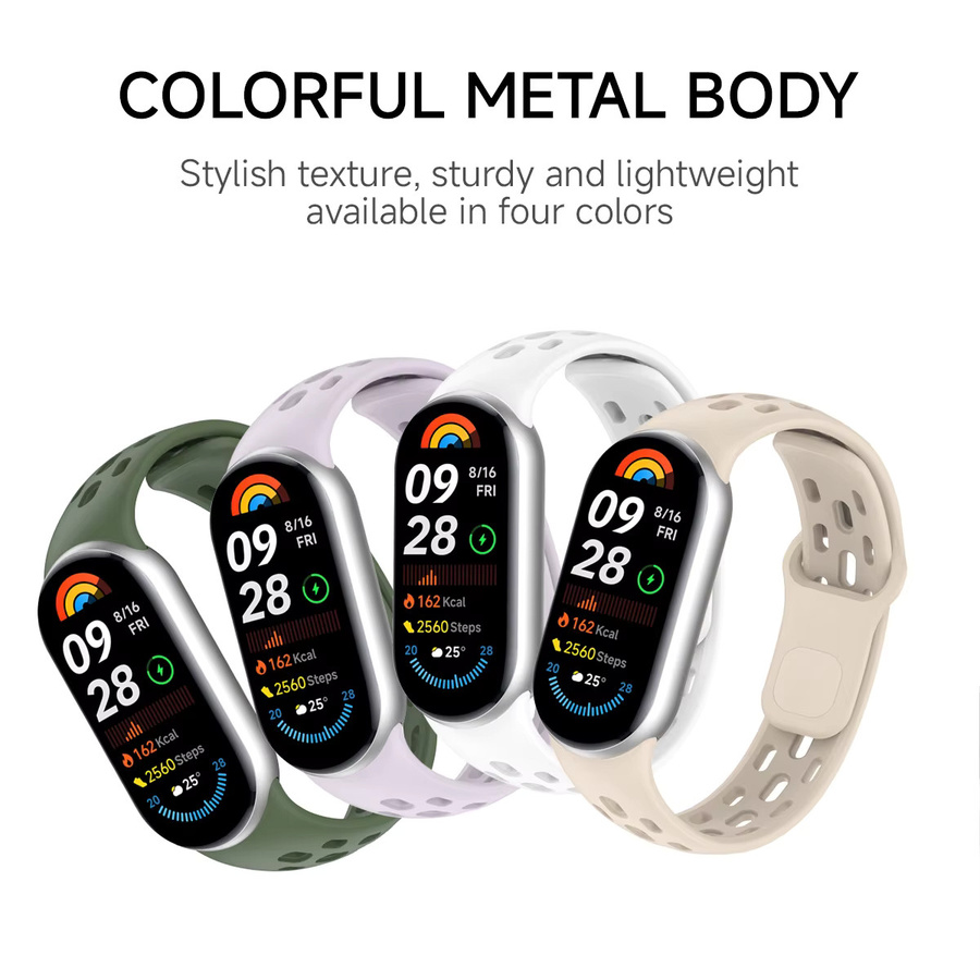 OAKCHARM Uhrenarmband TPU, Xiaomi Mi Band 10 9 8, Unisex - Bild 4