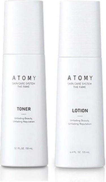 Atomy The Fame Toner 150ml & Lotion 135ml Hautpflege-Set für trockene und empfindliche Haut - Bild 1