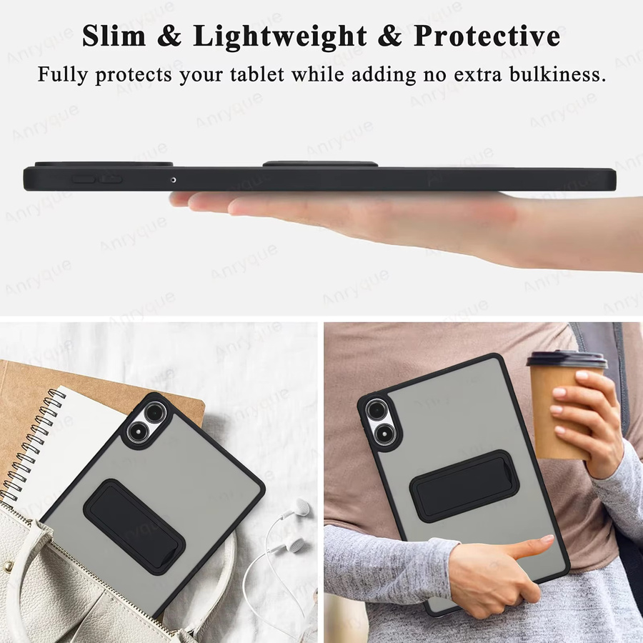 Xiaomi Redmi Pad Pro 12,1 Zoll Hülle mit Ständer und Acryl Frosted Hard Cover in Blau - Bild 3