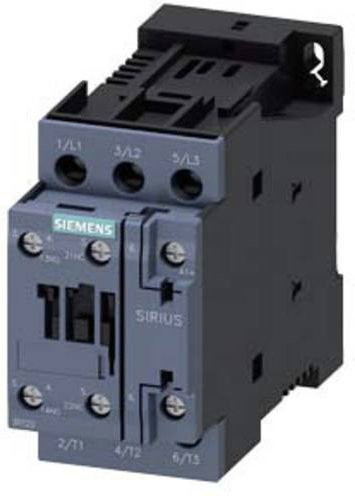Siemens Schütz 3RT2028-1BJ80 mit 3 Schließern, 690 V/AC, grau - Bild 1