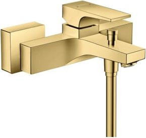 Hansgrohe Metropol Wannen-Einhebelmischer in Gold Optik mit 180 mm Auslauf - Bild 1