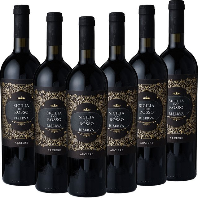 ARCIERE Sicilia DOC Rosso Riserva halbtrocken 0,75 l - Bild 1