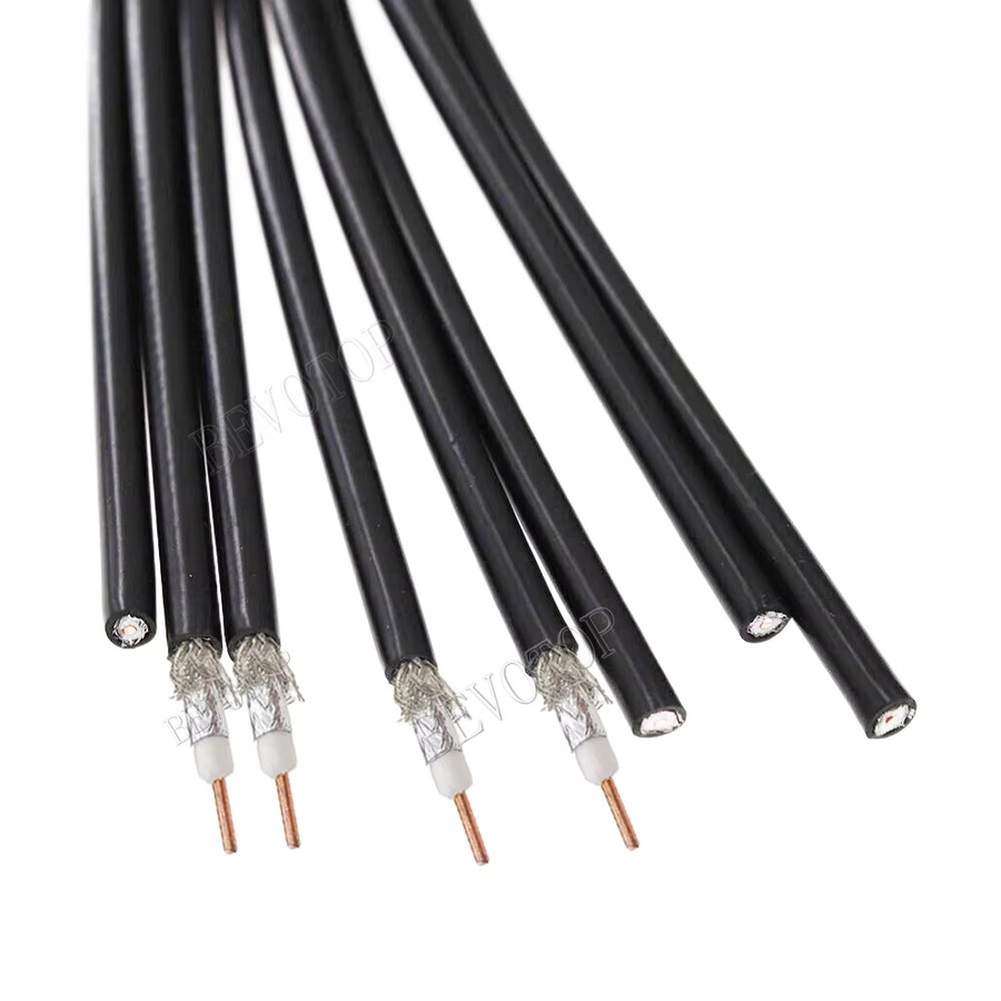 BEVOTOP LMR240 Koaxialkabel Pigtail Jumper mit SMA Stecker/Buchse auf N Stecker/Buchse für 4G 5G LTE in Schwarz - Bild 2