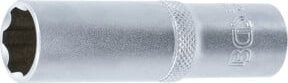 BGS Steckschlüssel-Einsatz Super Lock tief Antrieb Innenvierkant 1/2 Zoll SW 16 mm in Silber - Bild 1