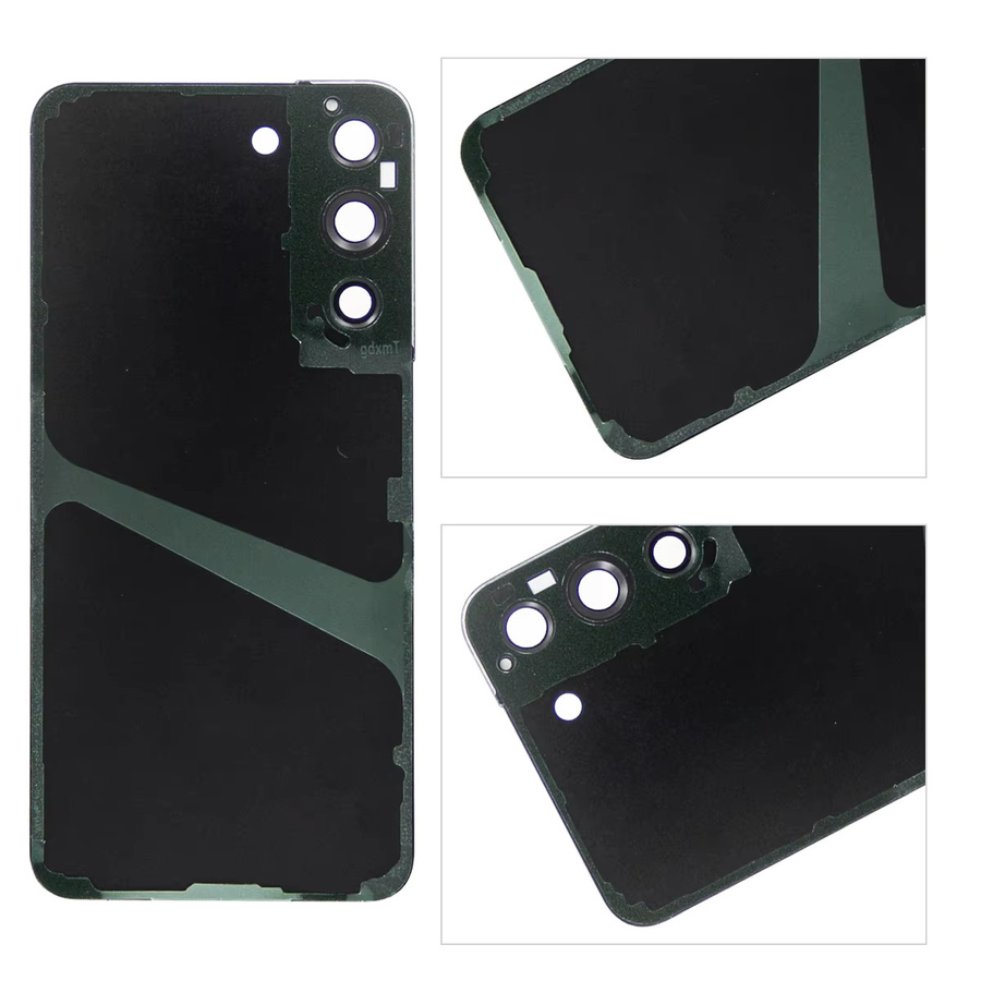 Samsung Galaxy S22 / S22 Plus Ersatz-Rückseite in Weiß als Hartschalen-Batteriegehäuse inklusive Klebstoff - Bild 4
