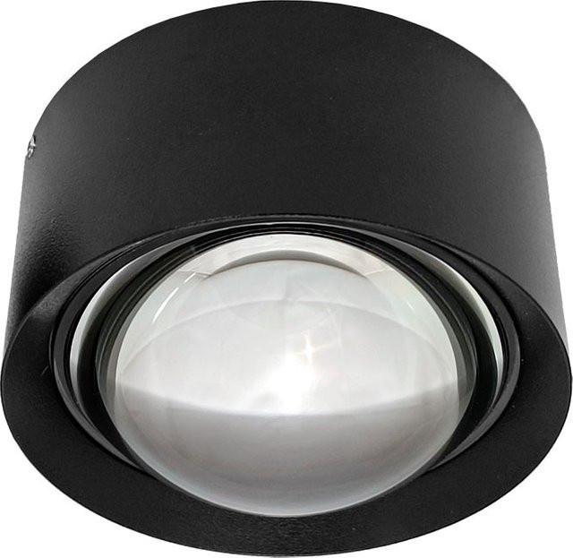LUX-IT Lense 88 LED-Deckenstrahler in Schwarz mit warmweißem Licht (3000K) - Bild 1