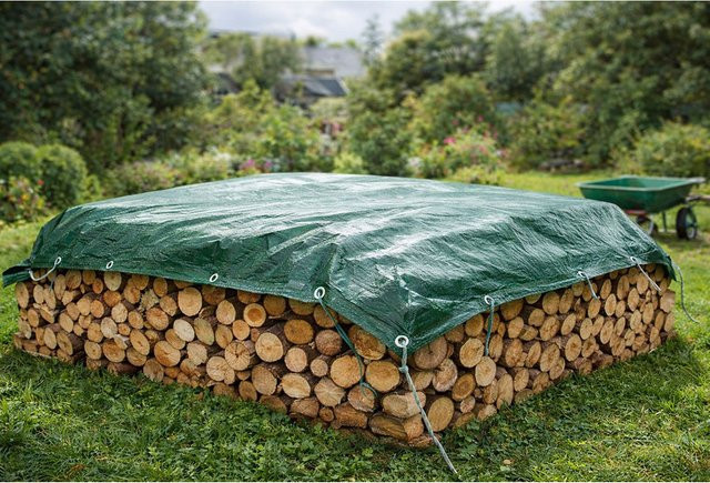 Powertec Garden Gewebeplane Superstrong, Grün, B: 3 m x T: 3 m - Bild 1