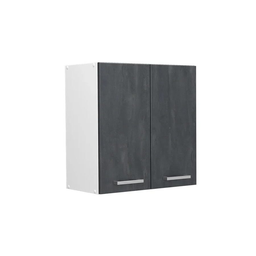 Vicco Hängeschrank R-Line Küchenschrank Schwarz Beton Weiß Breite: 60 cm, Höhe: 60 cm, Tiefe: 31 cm - Bild 2