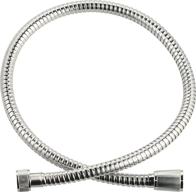 baliv Metall Brauseschlauch BSL-80.10 für Handbrausen, verchromt, Silber, Länge: 80 cm, Anti-Twist Funktion - Bild 1