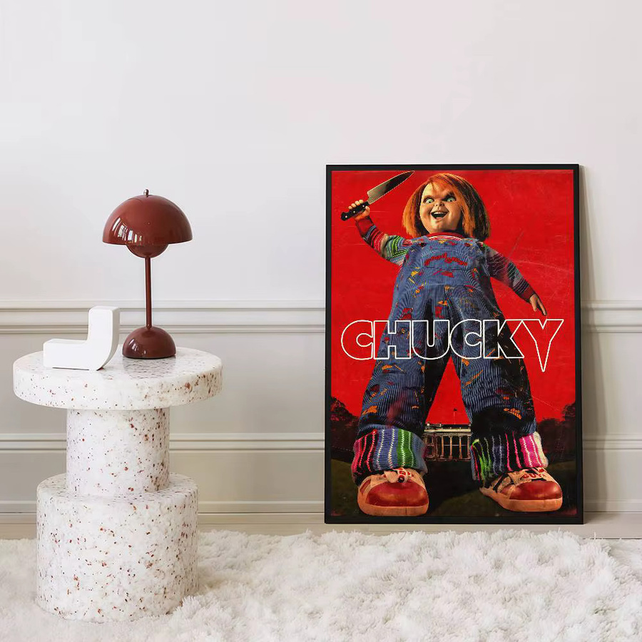 Wasserfester Chucky Horrorfilm Aufkleber von Moetch in Mehrfarbig für Ästhetische Wandgestaltung - Bild 5