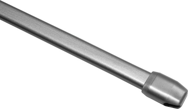Boviva Vitragenstange aus Metall in Silber, ausziehbar von 100 bis 120 cm - Bild 1