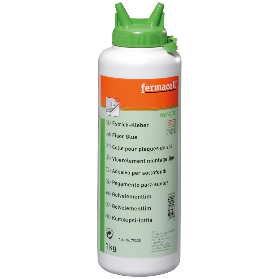 Fermacell Estrichkleber Greenline Dispersion weiß 1 kg - Bild 2