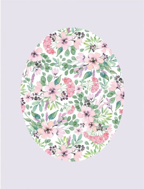 Komar Wandbild Shelly Lavender Paper Poster, Multicolor, Breite: 40 cm, Höhe: 50 cm - Bild 1