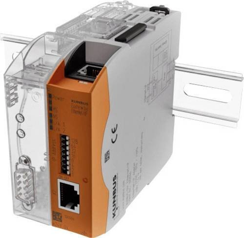 Kunbus Revolution Pi Ethernet/IP Erweiterungsmodul PR100066GW in Orange - Bild 1