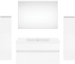 Get2You Badmöbel-Set twenty one, 5-teilig, Waschbecken, weiss, B/H/T: 92 x 1,5 x 51 cm - Bild 1