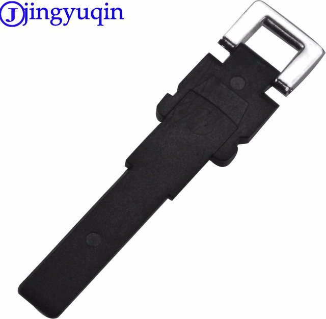 Jingyuqin Smart Remote Schlüssel Blank Insert für VW Volkswagen Passat B6 B7 CC in Schwarz - Bild 1