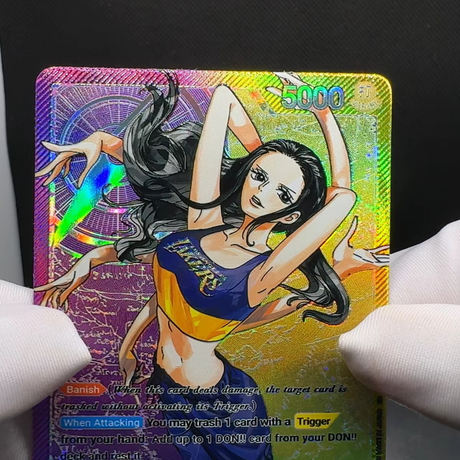 Bandai One Piece Nico Robin Führer-Karte, Lila und Gelb, Englisch - Bild 3
