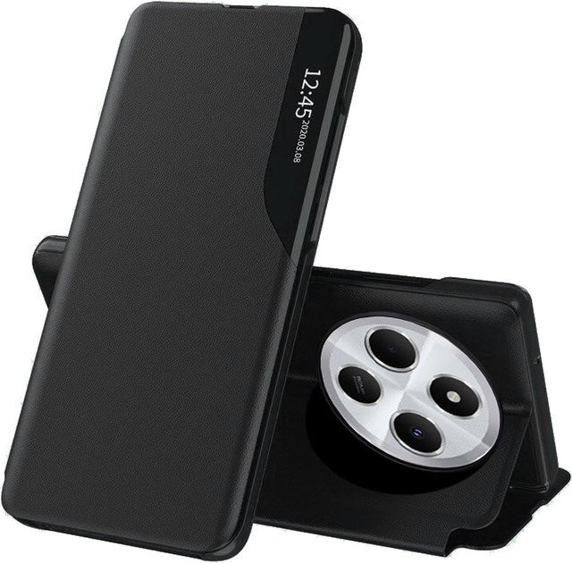 Techsuit eFold Schutzhülle für Xiaomi Poco C75 und Redmi 14C in Schwarz - Bild 1