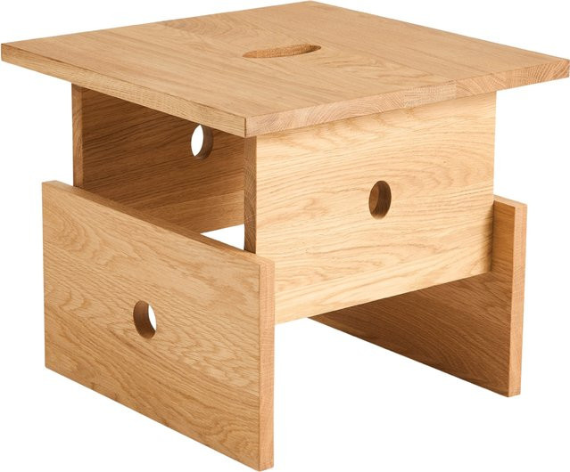 HAY Wood Box Beistelltisch aus Eiche in Braun - Bild 1