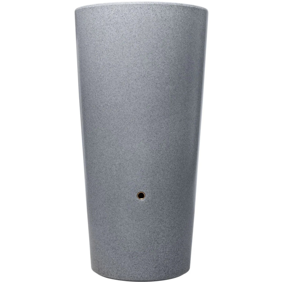 Garantia Stone 2in1 Bepflanzbare Regentonne mit Pflanzschale, Silber, 210 l - Bild 2