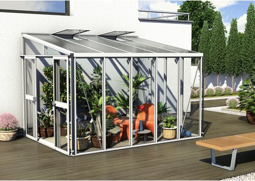 Vitavia Pavillon-Nachrüstsatz Helena 8600 Stabilitätsverstärkung für Gewächshäuser in Weiß - Bild 2