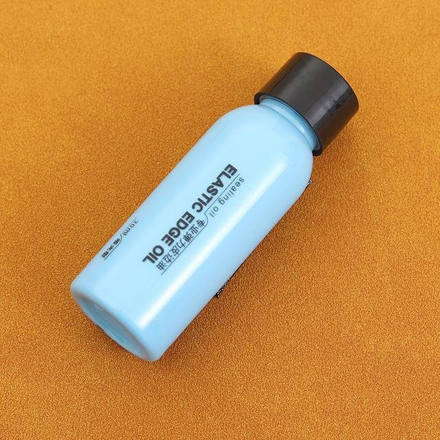 Kaiser Mall Lederkantenfarbe Himmelblau, 30 ml Ölfarbe für Lederkanten und DIY-Handwerk - Bild 1