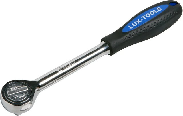 LUX-TOOLS Umschaltknarre 1/2 Zoll (12,5 mm) aus Chrom-Vanadium in Silber - Bild 1