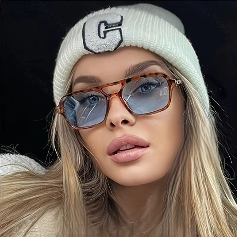 BMAD Korrektionsbrille, Damen, Vollrand, quadratisch, Metall, braun - Bild 2